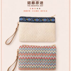 時尚美學編織手拿包